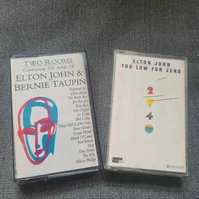 Elton John & Bernie Taupin "Two Rooms" & Elton Johns "Too Low For Zero" Bundle - Image 1 of 4