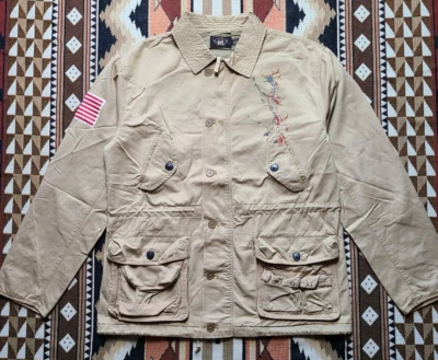 Double RL RRL Ralph Lauren Dragon US Military Field M65 Utility Jacket Coat - Image 1 of 4