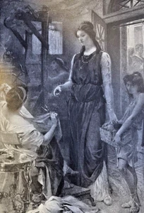 1911 Mujeres de los Césares Livia y Julia ilustradas - Imagen 1 de 6