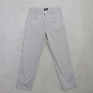 Trussardi Trousers Pants Chinos Jeans W32 L32 Mens Gray Light Summer Italy Made - Picture 1 of 15