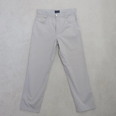 Trussardi 长裤休闲裤牛仔裤 W32 L32 男式灰色浅夏季意大利制造 — 第 1/4 张图片