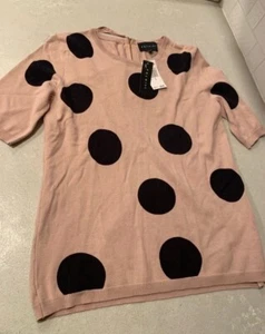 Adorable Polka Dots!-NWT Womens Sweater- Small - Picture 1 of 3