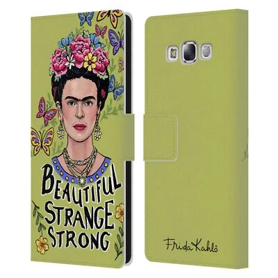 OFFICIAL FRIDA KAHLO ART & QUOTES LEATHER BOOK WALLET CASE FOR SAMSUNG PHONES 3 - Image 1 of 4