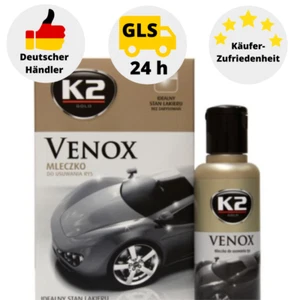K2 Schleifpolitur Autopolitur Schleif Politur Paste Kratzerenetferner 180g Venox - Bild 1 von 1