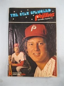The Star Spangled Phillies Magazine 1976 Philadelphia Baseball MLB Vintage (O) - Picture 1 of 4