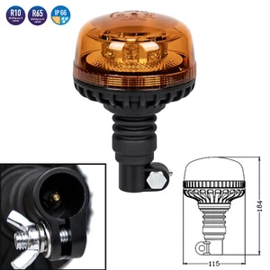 LED Rundumleuchte 12V 24V Warnleuchte Rundumkennleuchte Rundumlicht E9 Traktor - Bild 1 von 8