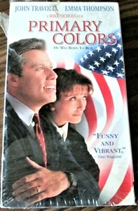 Primary Colors (VHS, 1998) John Travolta Emma Thompson Billy Bob Thorton  - Picture 1 of 10