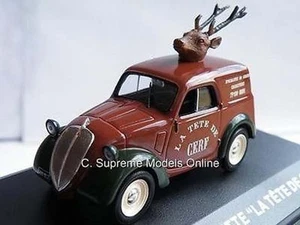 SIMCA 5 MODEL VAN LA TETE DE CERF 1:43 SCALE IXO CLASSIC ADVERTISING SERIES K8 - Picture 1 of 5
