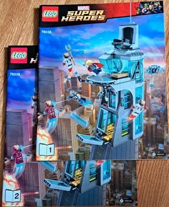 LEGO Marvel Super Heroes 76038 Attack on Avengers Tower Instructions Manual Only - Picture 1 of 1