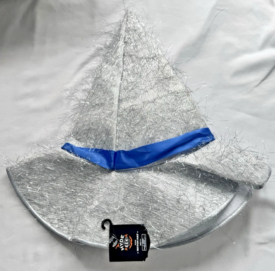 Sombrero de bruja de oropel plateado Hyde and Eek OSFM Foto 1 de 1