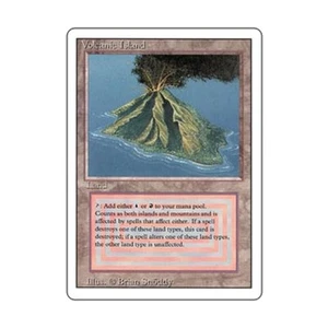 WOTC MtG 3rd Ed Volcanic Island (R) VG - Picture 1 of 1