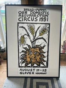 Beard & Puppet our domestic resurrection circus 1991 August 24 & 25th Glover VT - Picture 1 of 16