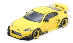 Inno64 Toyota GR86 Pandem Yellow 1:64 Diecast Car - Picture 1 of 1