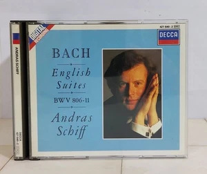 28104 Doppel CD - Andras Schiff (Klavier) - J. S. Bach - English Suites - DECCA - Bild 1 von 3