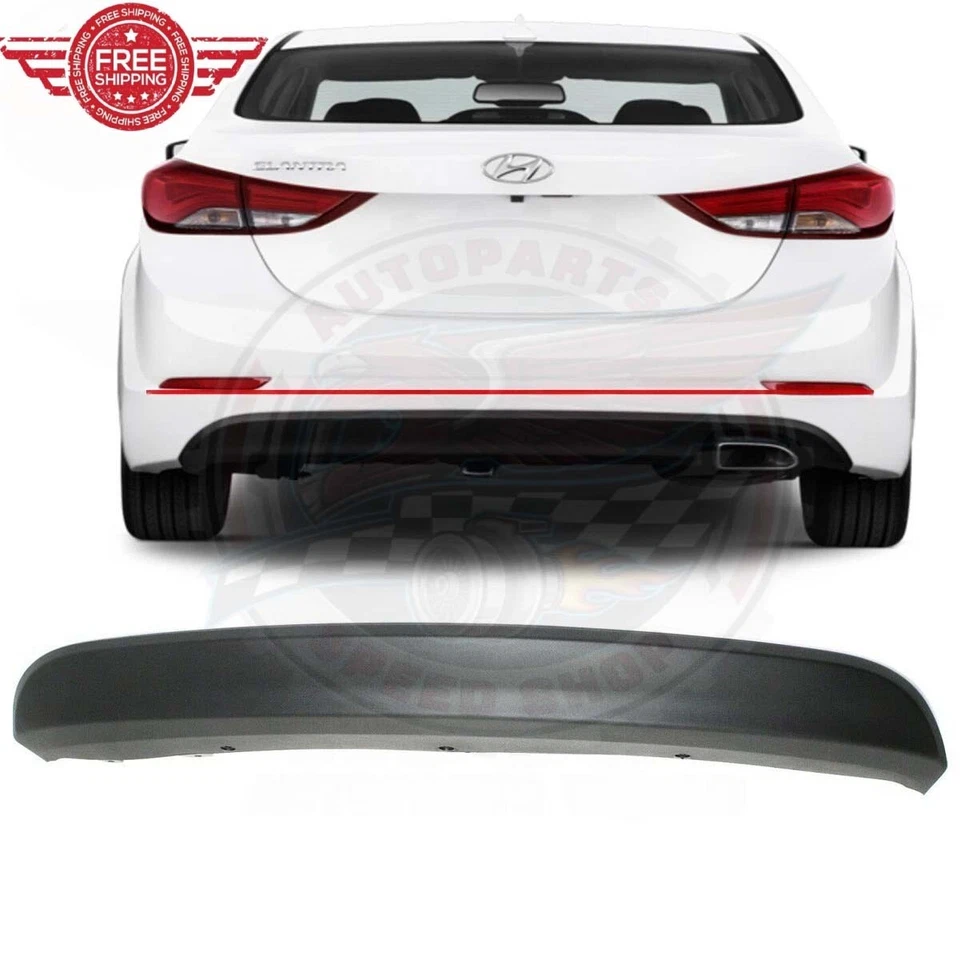 New Rear Bumper Lower Valance Panel 2014 2015 2016 HYUNDAI ELANTRA HY1195103 Foto 1 de 1