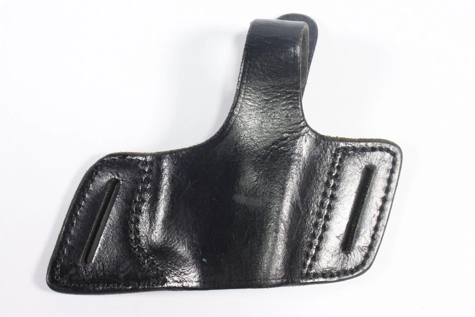 Funda de cinturón de cuero negra Triple K Secret Agent 420-70 derecha Foto 1 de 3