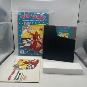 Tom & Jerry The Ultimate Game of Cat and Mouse NES 1991 OTTIMO CIB completo