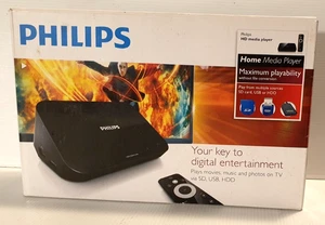 PHILIPS HD MEDIA PLAYER HMP4000 Plays Via SD, USB or HDD with Box & Accessories. - Picture 1 of 15