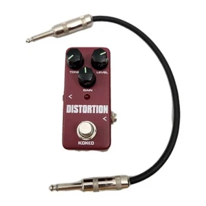 KOKKO Distortion Guitar Pedal Mini Effect Pedal Classic Distortion - FDS2 Cord - Picture 1 of 6