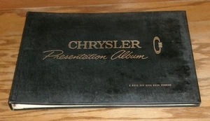 Original 1963 Chrysler Präsentationsalbum Ross Roy Data Book 300 300J New Yorker - Bild 1 von 5