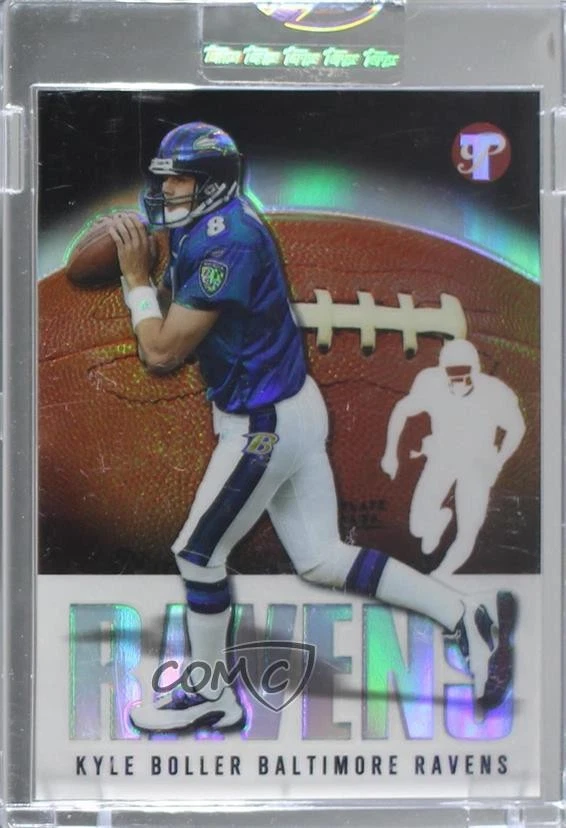 2003 Topps Pristine Refractor /1449 Kyle Boller #96 Rookie RC - Image 1 of 2
