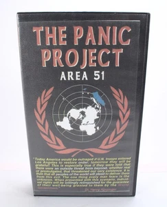 The Panic Project - Area 51 - UFO (VHS) - Picture 1 of 4