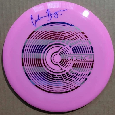 Discmania Neo Essence Cadence Burge Stamp Pink 173 Grams Signed Auto NEW - Image 1 of 4