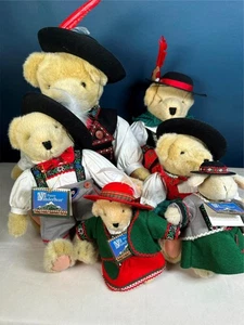 MUFFY VANDERBEAR BEAR SET EINE KLIENE MOUNTAIN CLIMBIN ALPINE COLLECTION 1992 - Bild 1 von 24