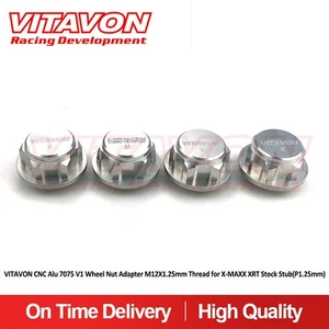 Vitavon V1 Wheel Nut Adapter M12X1.25mm Thread For X-MAXX XRT Stock Stub - Picture 1 of 15