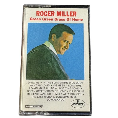 Roger Miller Green Green Grass Of Home Cassette 1988 PolyGram Foto 1 de 2