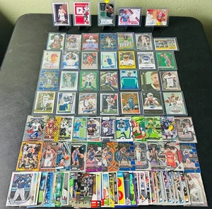 HUGE SPORTS CARD LOT! Jersey PATCH AUTO RC SP PRIZM Tom Brady, LeBron James! - Picture 1 of 11