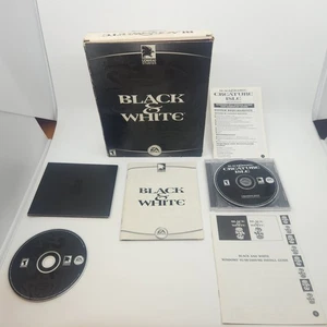 BLACK & WHITE PC Big Box - Complete CIB + Creature Isle Expansion Pack - Picture 1 of 13