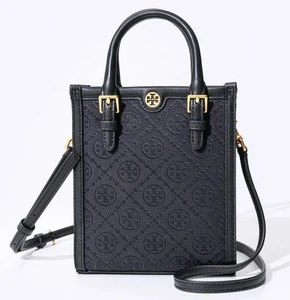 Tory Burch Emerson Mini Shopper Tasche - Schwarz NEU - Bild 1 von 3