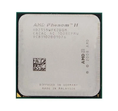 AMD Phenom II X2 560 Black AM3 CPU  - Image 1 of 2