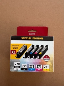 Original Canon 270XL 271 COMBO Tintenpatronen - 0319C012 VERSIEGELTE OEM-BOX - Bild 1 von 4