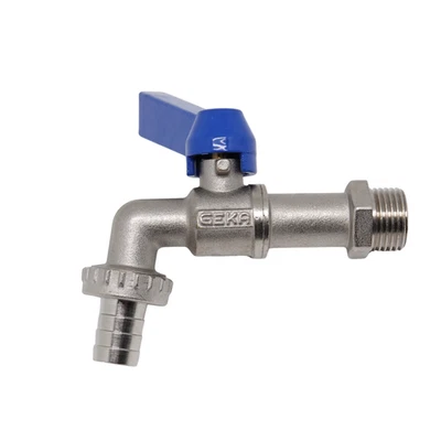 GEKA Kugelauslaufventil Messing Kugelhahn 1/2 Wasserhahn Auslaufhahn 1/2 zoll - Bild 1 von 4