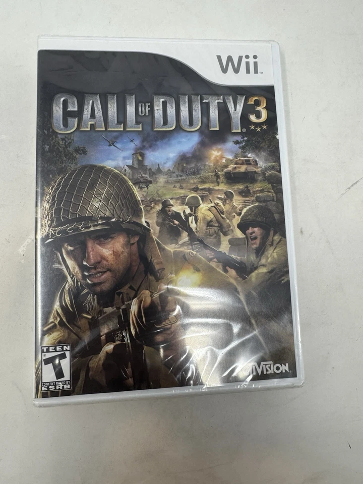 Call of Duty 3 (Nintendo Wii, 2006) Brand New Factory Sealed - Image 1 of 4