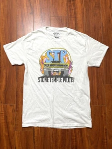 Stone Temple Pilots Band T Shirt Size Small/Medium Car Graphic Global 2022 28x19 - Picture 1 of 6