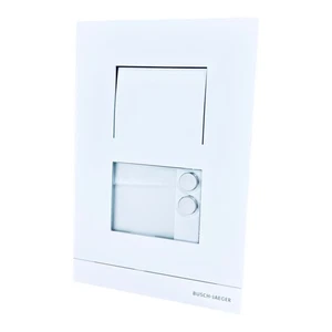 Busch-Jaeger 83101/2-664 stazione esterna audio 2 vie / bianco studio opaco - Foto 1 di 3