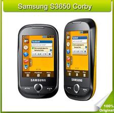 Unlocked Phone Samsung S3650 Corby Genio Touch Bluetooth FM Smartphone - Yellow
