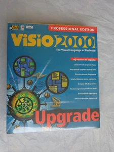 Visio 2000 Professional Upgrade (New! Factory sealed retail box) - Picture 1 of 5