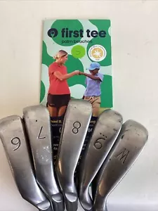 Ping G2 Iron Set 6-PW Black Dot Pro force 95 Gold Stiff Graphite Shafts -1/2” - Picture 1 of 12
