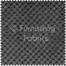 Soft Velvet Spotted Jumbo Cord Upholstery Material Sofas Fabrics Charcoal Grey