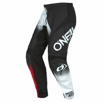 O'Neal Element Racewear MX DH MTB Pant Hose lang schwarz/weiß/rot 2023 Oneal
