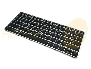 GENUINE HP ELITEBOOK 820 G3 LAPTOP KEYBOARD BACKLIT 826630-001 GRADE A - Picture 1 of 2