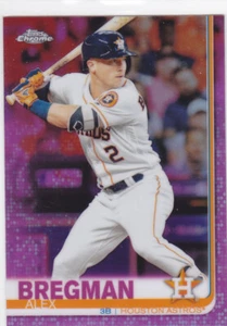 2019 Topps Chrome #19 Alex Bregman Purple Refractor - Picture 1 of 1