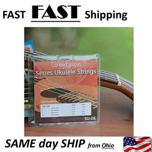 BLACK ukulele strings - 4 strings - Picture 1 of 5