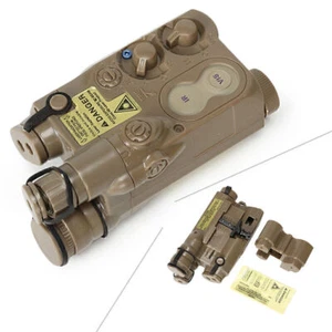 Airsoft Dummy AN / PEQ 16 Battery Box Case Tan DE LIPO NIMH AEG RIS RAS RAIL - Bild 1 von 6