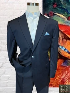 New Jos A Bank Signature 46R Navy Blue SuperFine Suit Jacket Blazer Separate - Picture 1 of 15