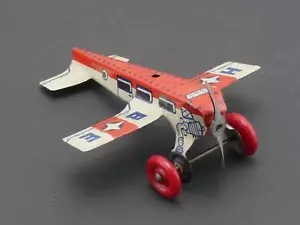 High & Beckmann Tin Airplane Pennytoy Rare! Near Mint! 1702-22-92 - Picture 1 of 6